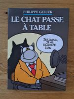 BD Philippe Geluck " le chat passe à table "