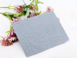 Prägeschablone Nr.349, Blumen (Sizzix geeignet)