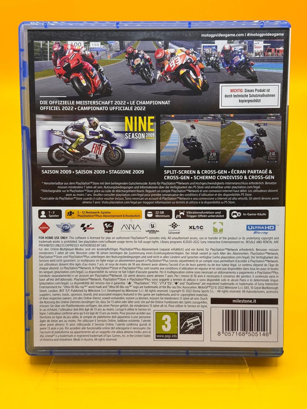 Sony Giochi: MotoGP 22 PS5 - Day One Edition – Usato da Oberwil b. Zug venduto da silver2024 1