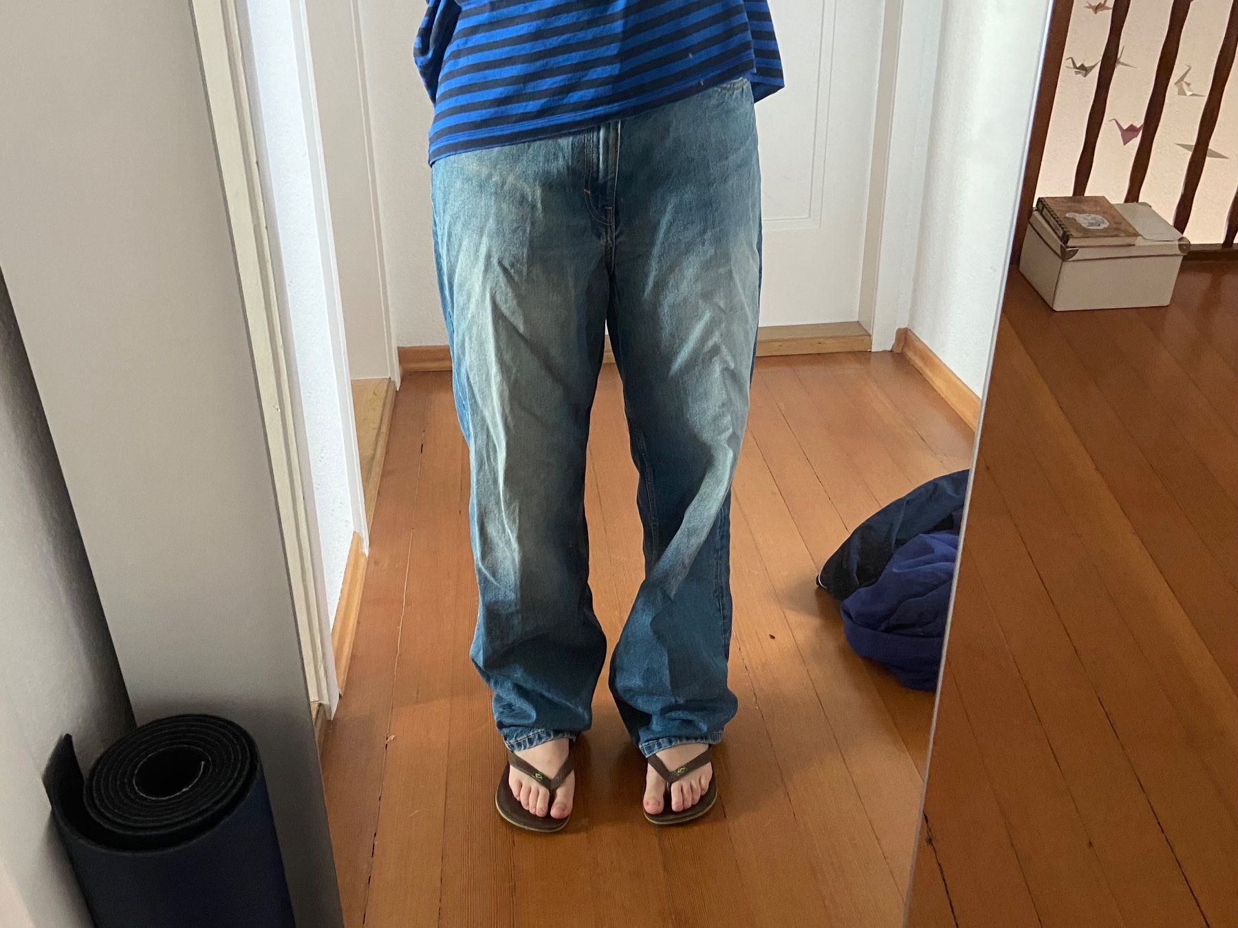 Weekday Jeans: Baggy Jeans blau Weekday – D'occasion à Niederrohrdorf par Lou_9hq6 2