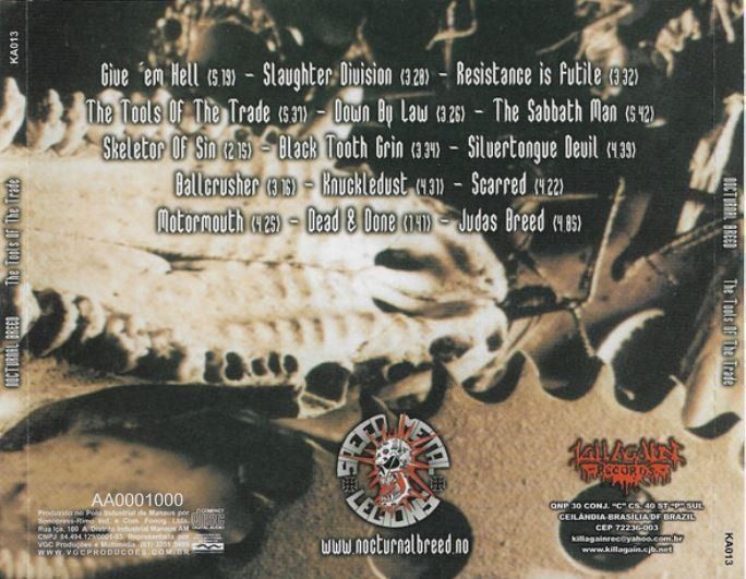 CDs: Nocturnal breed - The tools... – D'occasion à St-Cergue par VeganWarrior 1