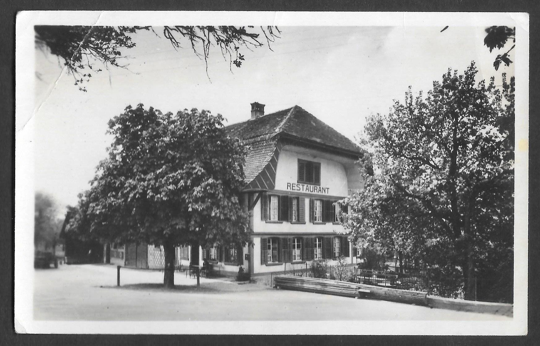 Cartoline postali: Gerolfingen Restaurant Kreuz Feldpoststempel – Usato da Olten venduto da clotaldi