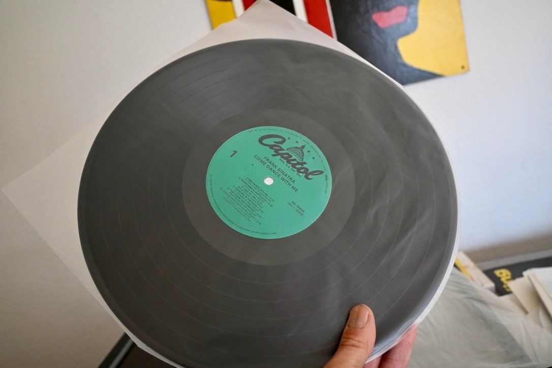 Dischi in vinile: Frank Sinatra -  Come Dance With Me US re 1980 LP – Usato da Pfaffhausen venduto da mono_rec 9