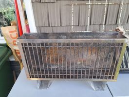 Grill-Einsatz für Cheminée oder Feuerstelle, robust.