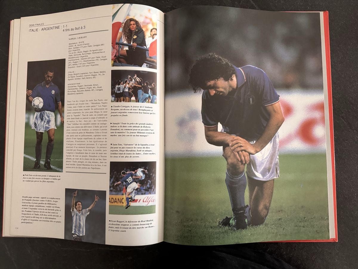 Bücher: Italie 90 : Le livre collector de la Coupe du Monde! (49) – Gebraucht aus Genève von Chiquito44 4