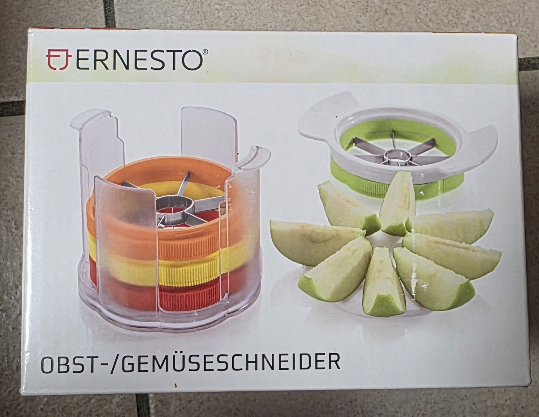 Küchengeräte: Coupe-fruits et légumes – Neu (gemäss Beschreibung) aus Corban von Joie-de-vivre
