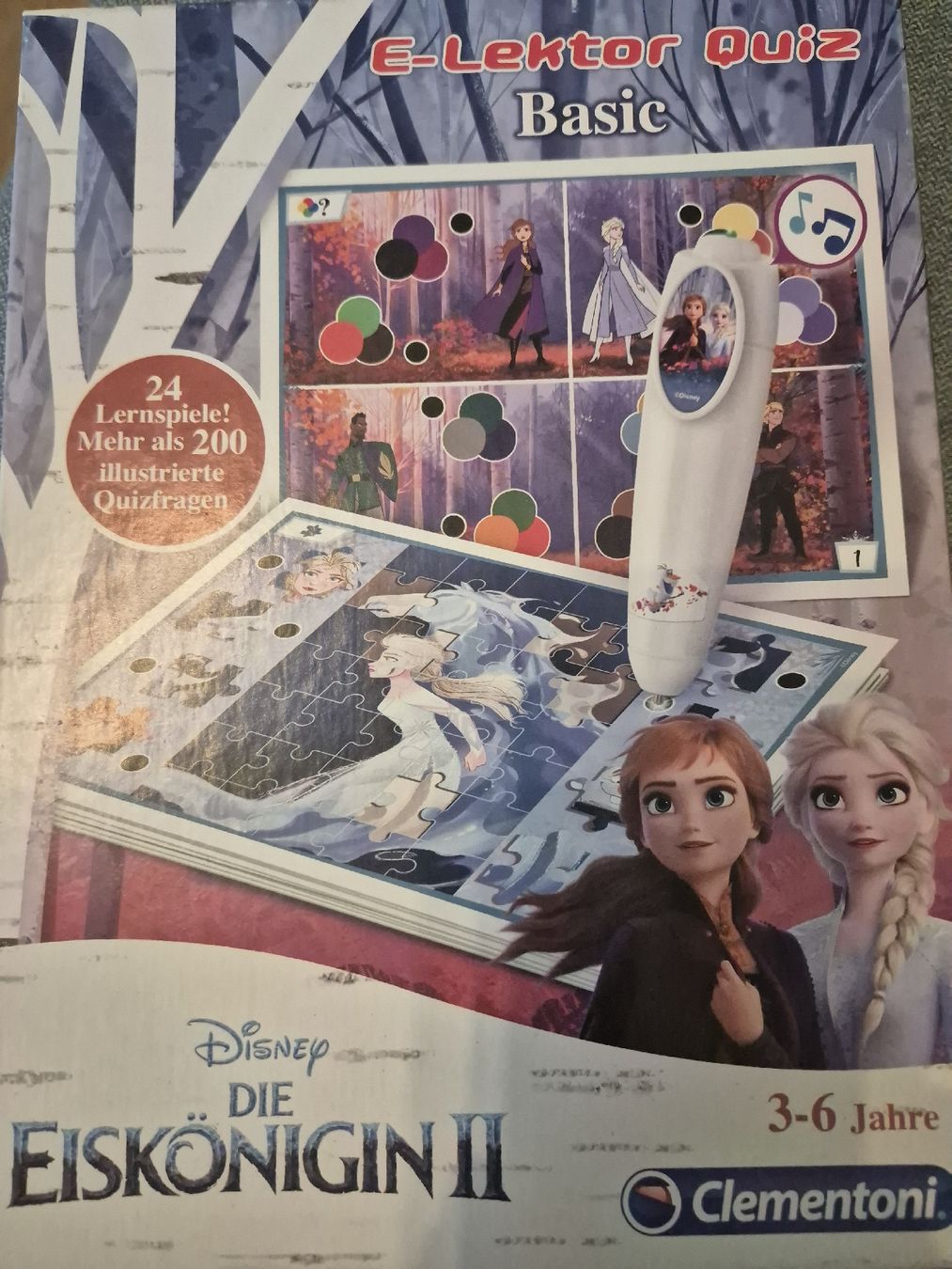 Clementoni Jeux: Frozen 2 E-Lektor Quiz Basic – Educational Fun for Kids! – D'occasion à Basel par and_zvv7