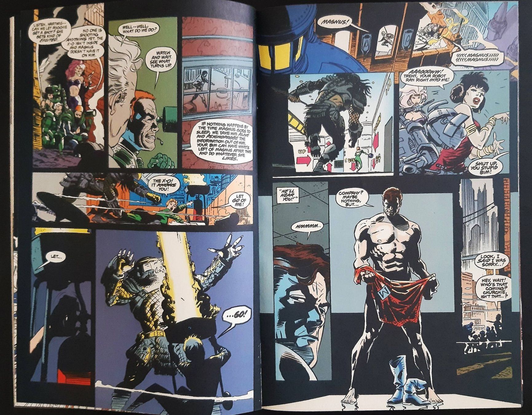 Fumetti: PREDATOR VS MAGNUS ROBOT FIGHTER 1-2 COMPLETE SERIE DH 1992 – Usato da Lugano venduto da YouWantUS 4