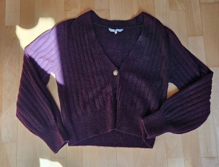 Trendiger Strickcardigan Gr. XS