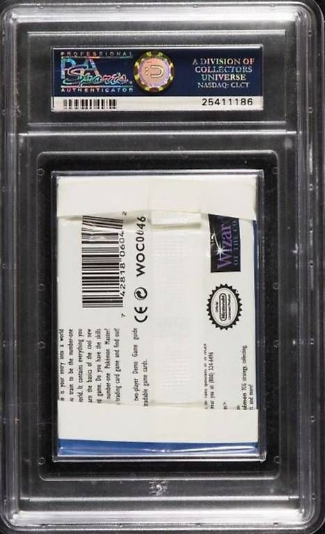 Pokémon Carte collezionabili: Pokemon Demo Game Booster 1998 PSA 10 – Usato da Zuerich venduto da Eric1389 1
