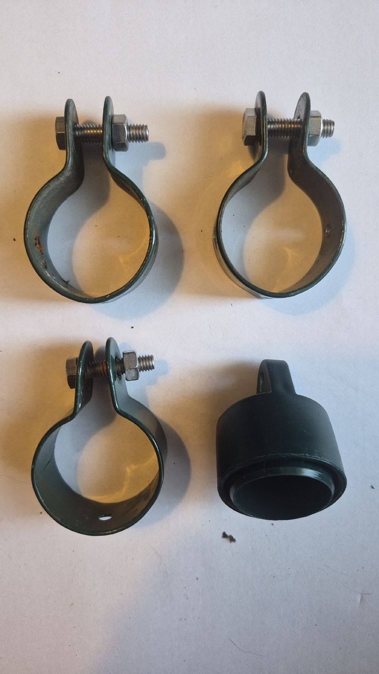 Sichtschutz: Gartenzaun - Drahtspanner  9 Stück – Gebraucht aus Wila von myquaso 2