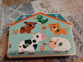 Puzzle sonore en bois