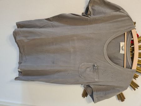 Vintage washed tshirt maesna mit schädel