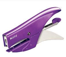 neue Leitz WOW Heftzange in violett