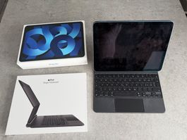 Apple iPad Air 5. Gen. 256GB mit Magic Keyboard gebraucht