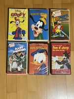 VHS Filme Disney und Tom und Jerry