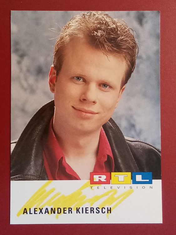 Alexander Kiersch Autogramm signiert Fotopostkarte 10x15cm Kaufen auf