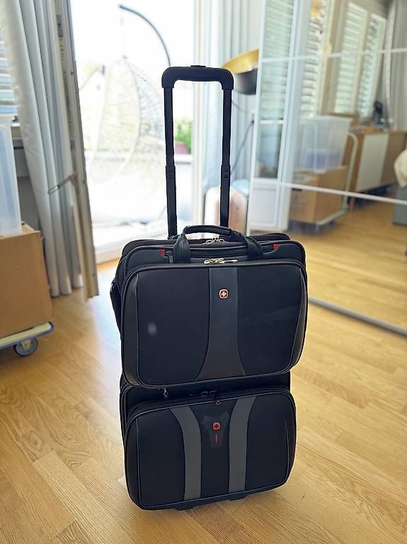 Valigie & Borse: Wenger Rollkoffer mit Aktentasche – Usato da Zürich venduto da justin27