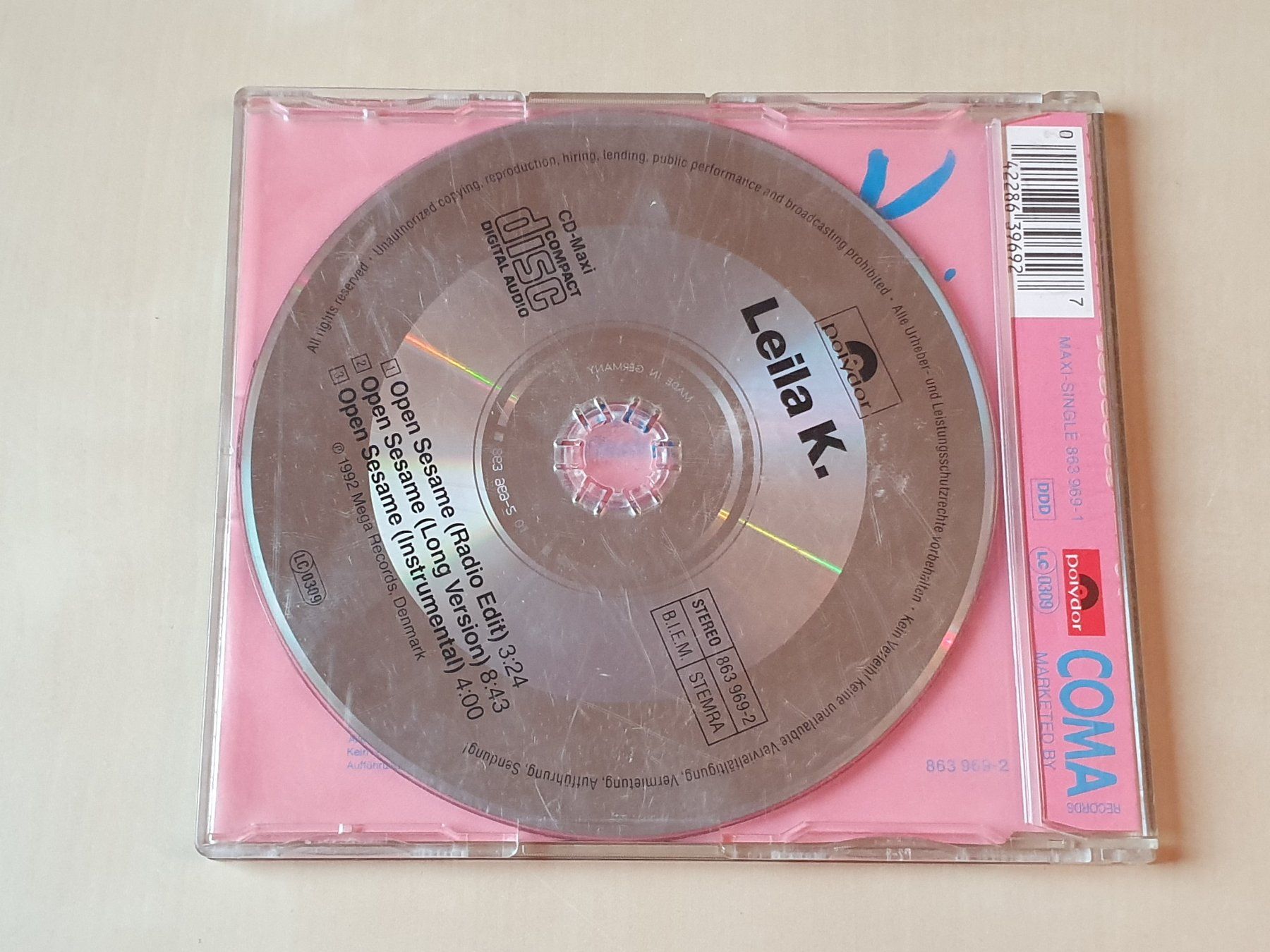 CD: Leila K. Open Sesame – Usato da Stansstad venduto da collectorsshop 1