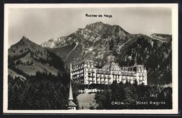 AK Caux, Hotel Regina et Rocher de Naye