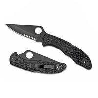 Spyderco Delica 4 Lightweight Schwarz