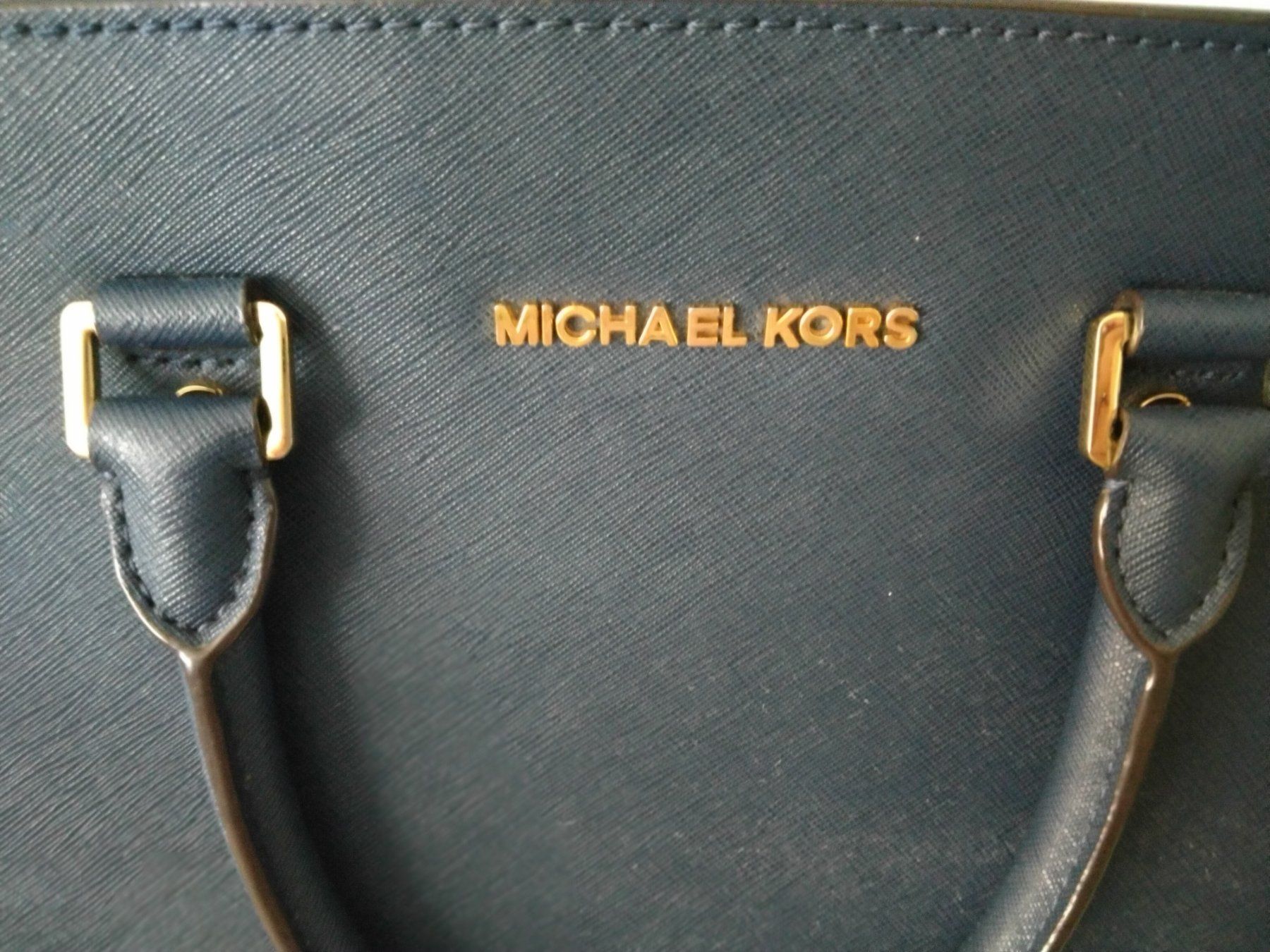 Michael Kors Borse da donna: Sac à main bleu Mikael Kors – Usato da Veytaux venduto da Christianelucie 1