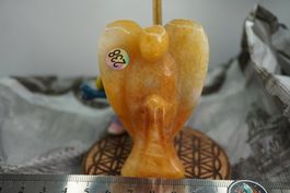 (Limonit)   Golden Quarz   80mm x   50mm    Schutz Engel