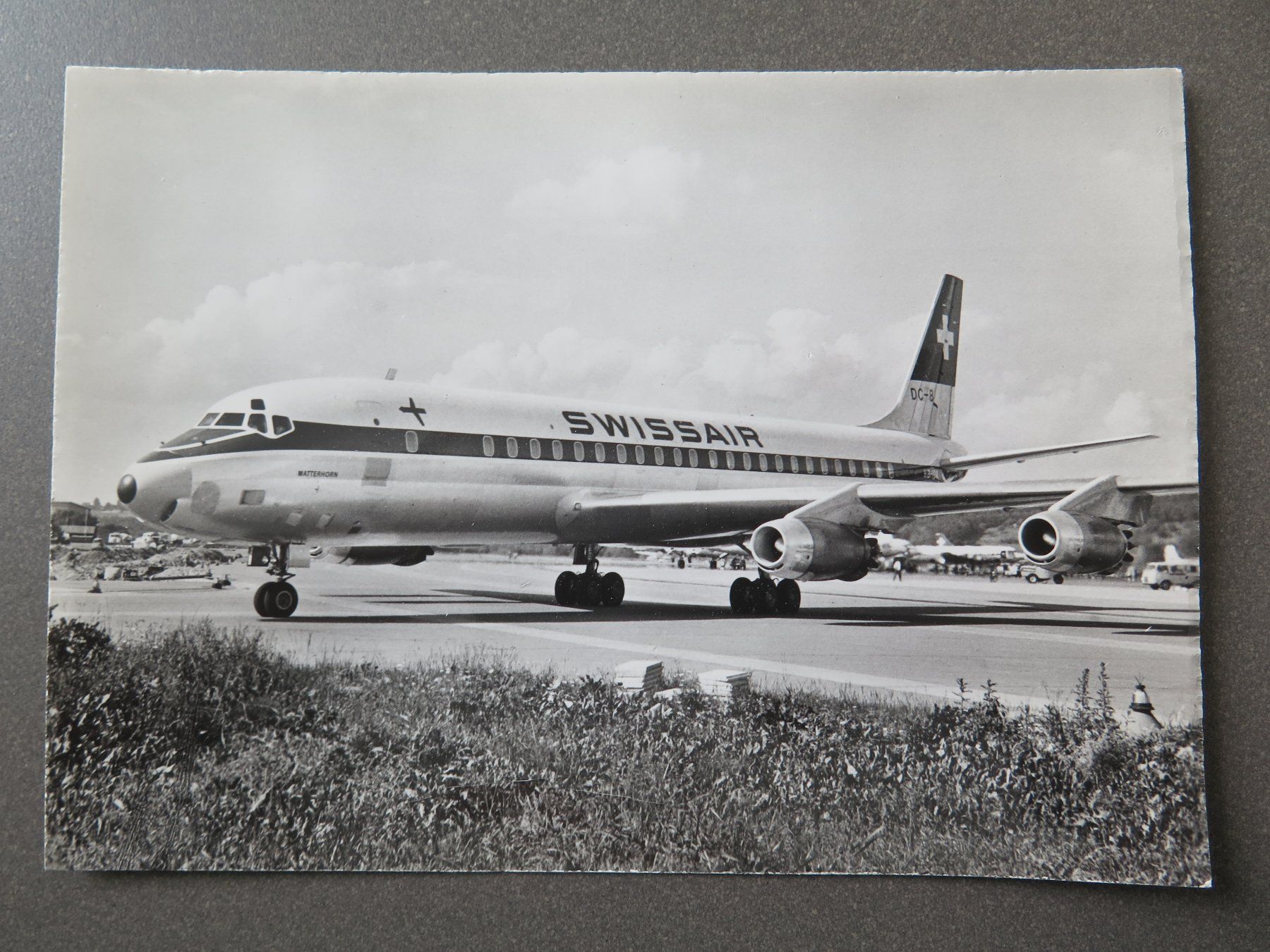 Cartoline postali: SWISSAIR - DC 8 – Usato da Wittenbach venduto da lipasal