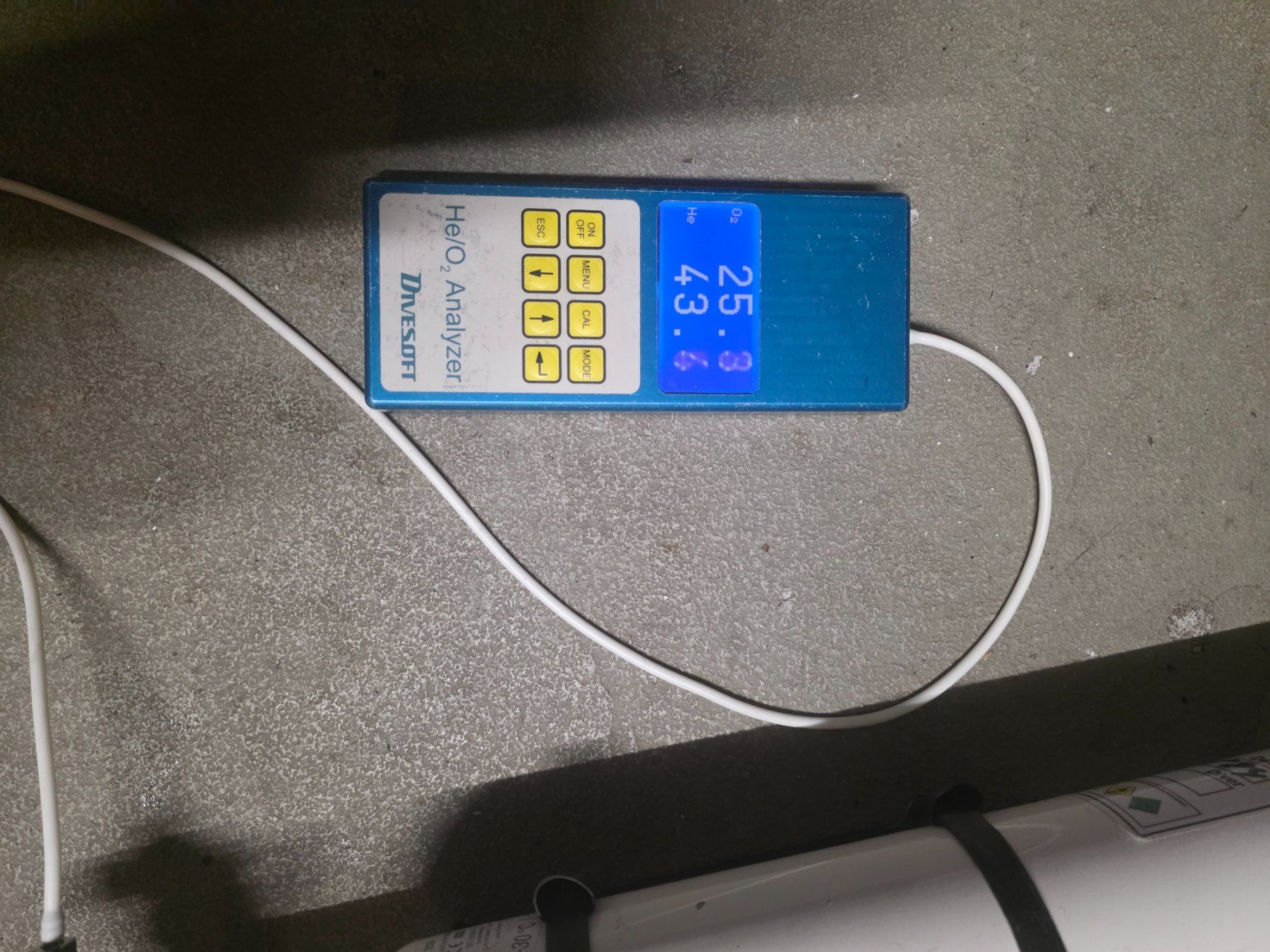 Misurare: Divesoft HelO2 Analyzer Top Zustand, – Usato da Untersiggenthal venduto da Cello00001 1