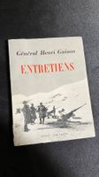 Général Guisan livre Entretiens 1953 Buch Armée suisse