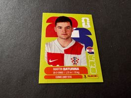 Panini FIFA Fussball WM 2026 Sticker Martin Baturina CRO 11