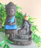 Buddha Keramik Räucherstäbchenhalter - Brûleur d'Encens