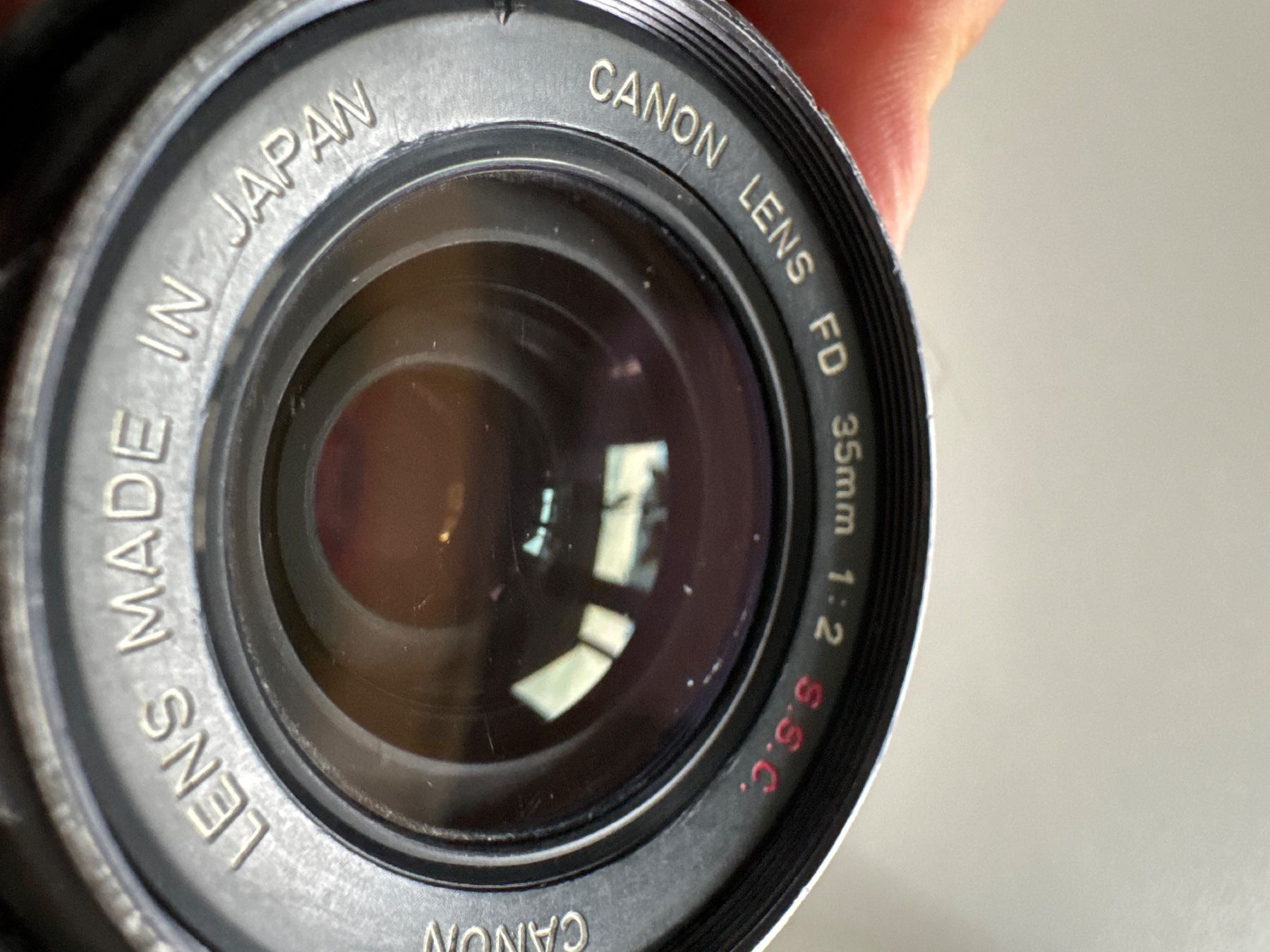 Canon Objektive: Canon fd 35mm F2.0 S.S.C. – Gebraucht aus Sargans von Danny19.02 1