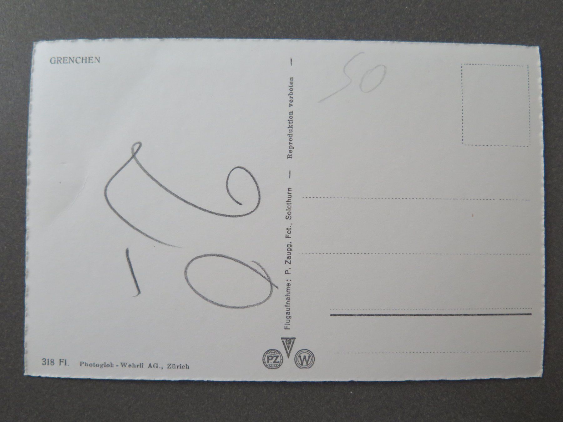 Cartoline postali: GRENCHEN - FLUGAUFNAHME – Usato da Wittenbach venduto da lipasal 1
