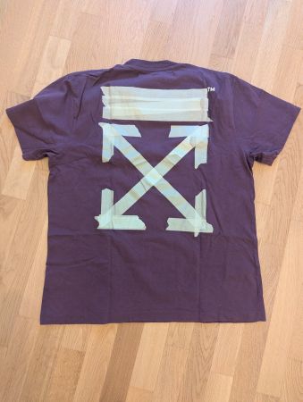 Off-White T-Shirt, Lila, Grösse M, Sehr guter Zustand! (52)