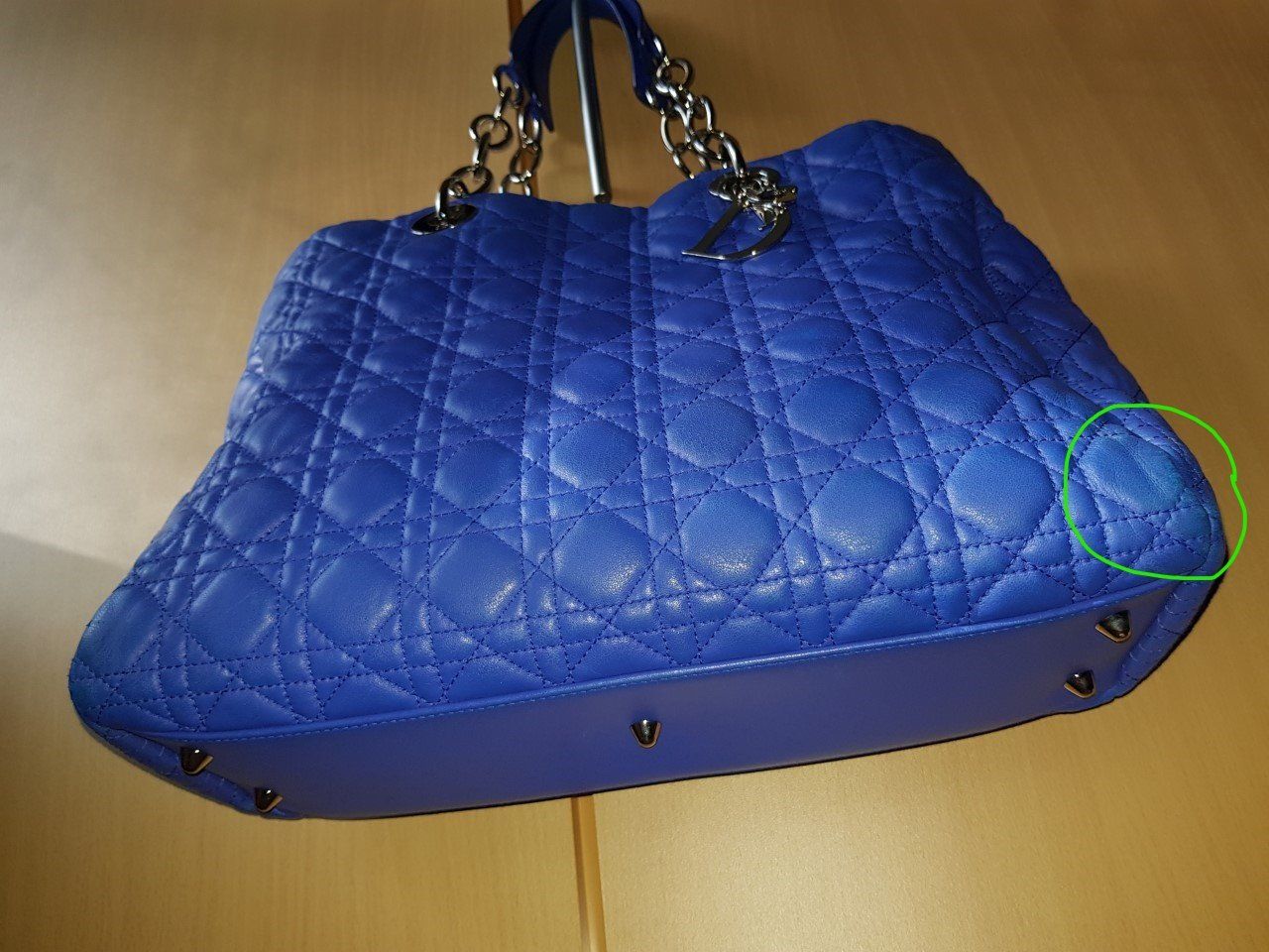 Dior Borse da donna: Original Christian Dior Soft Tasche Blau – Usato da Basel venduto da chien008 5