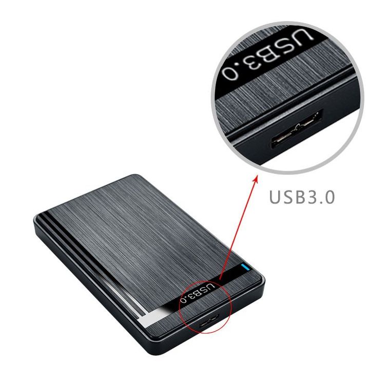 🔥 Festplattengehäuse SSD & HDD USB 3.0 2,5 Zoll Festplatten 8