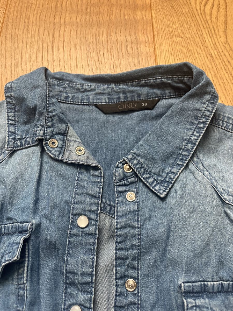 Only Blusen: Only Jeanshemd, Bluse Gr. 36, Top Zustand – Gebraucht aus Sax von _Kornblume_ 1
