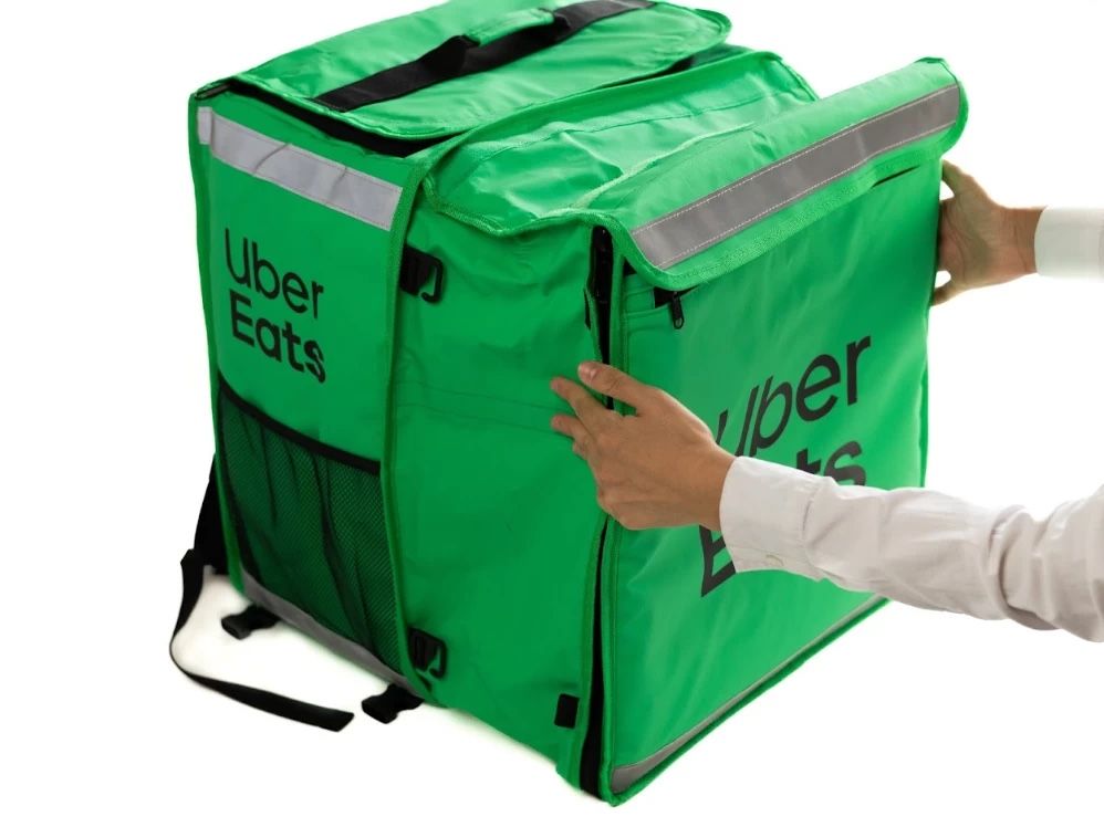 Rucksäcke: Uber Eats thermal delivery backpack green  – Neu (gemäss Beschreibung) aus Schaffhausen von GreenApple212 1