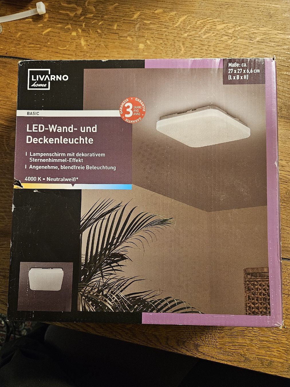 Spannende Livarno Led Deckenleuchte Bild