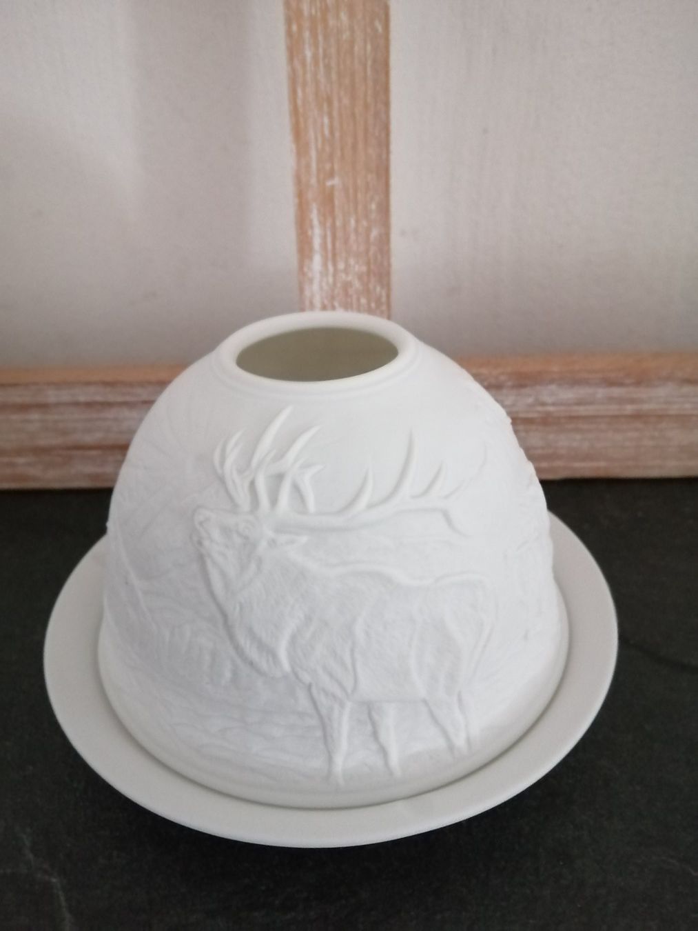 Tutte le decorazioni: 🎯Elch  Licht 3D Bild mit Teelicht – Nuovo e nell'imballaggio originale da langenthal venduto da Jordi04 2