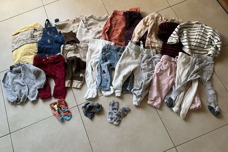 Kleiderpaket für Baby Mädchen, Gr. 74-80