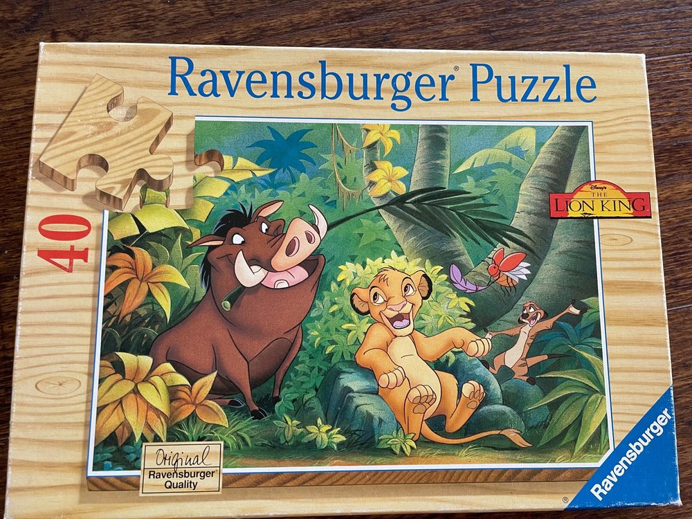 Puzzle 1000 pièces Ravensburger Disney, Le Roi Lion (70x50cm
