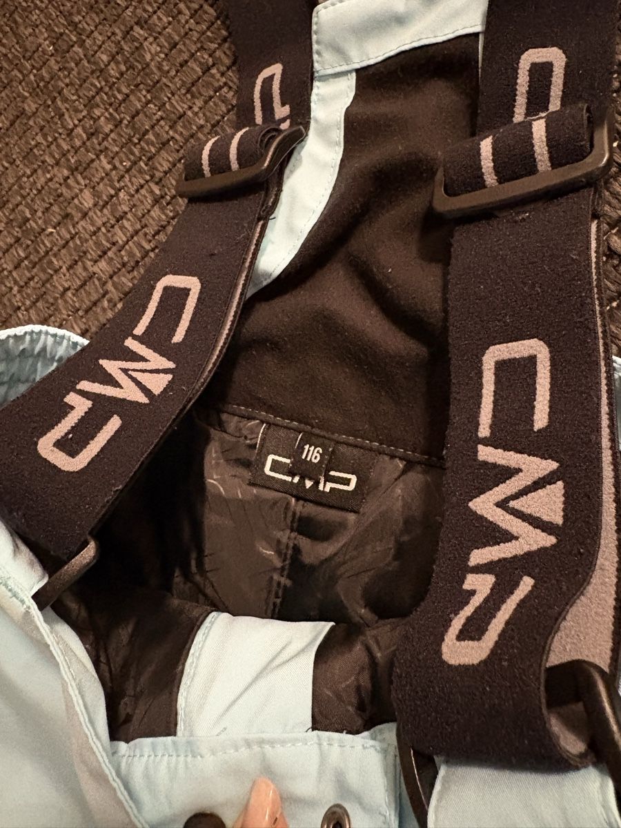 Pantaloni: Skihose CMP hellblau Grösse 116 mit Gebrauchsspuren – Usato da Tägerig venduto da Jazz_87 3