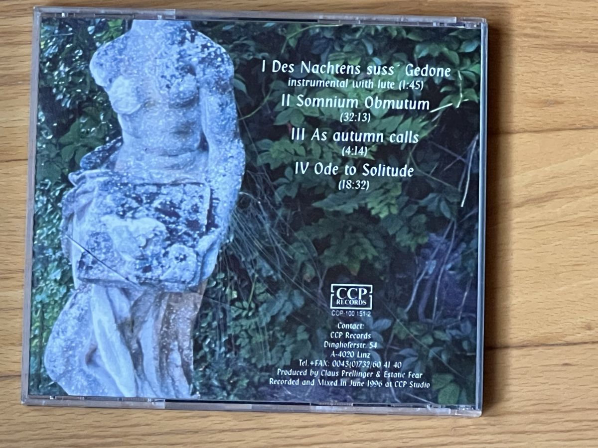CD: Estatic Fear gebrauchter Zustand  – Usato da Aadorf venduto da Schwarzschlumpf1972 1