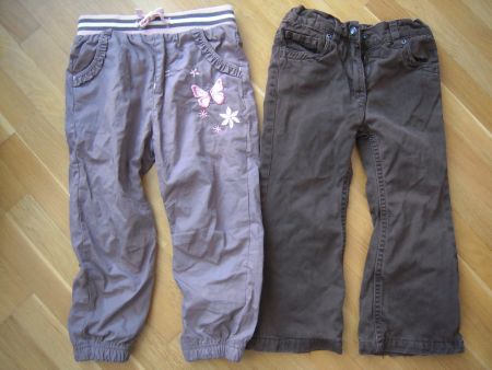 2 x Winterhose / Thermohose Gr 98