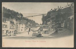 Carte P ( Fribourg / Place des Forgerons )