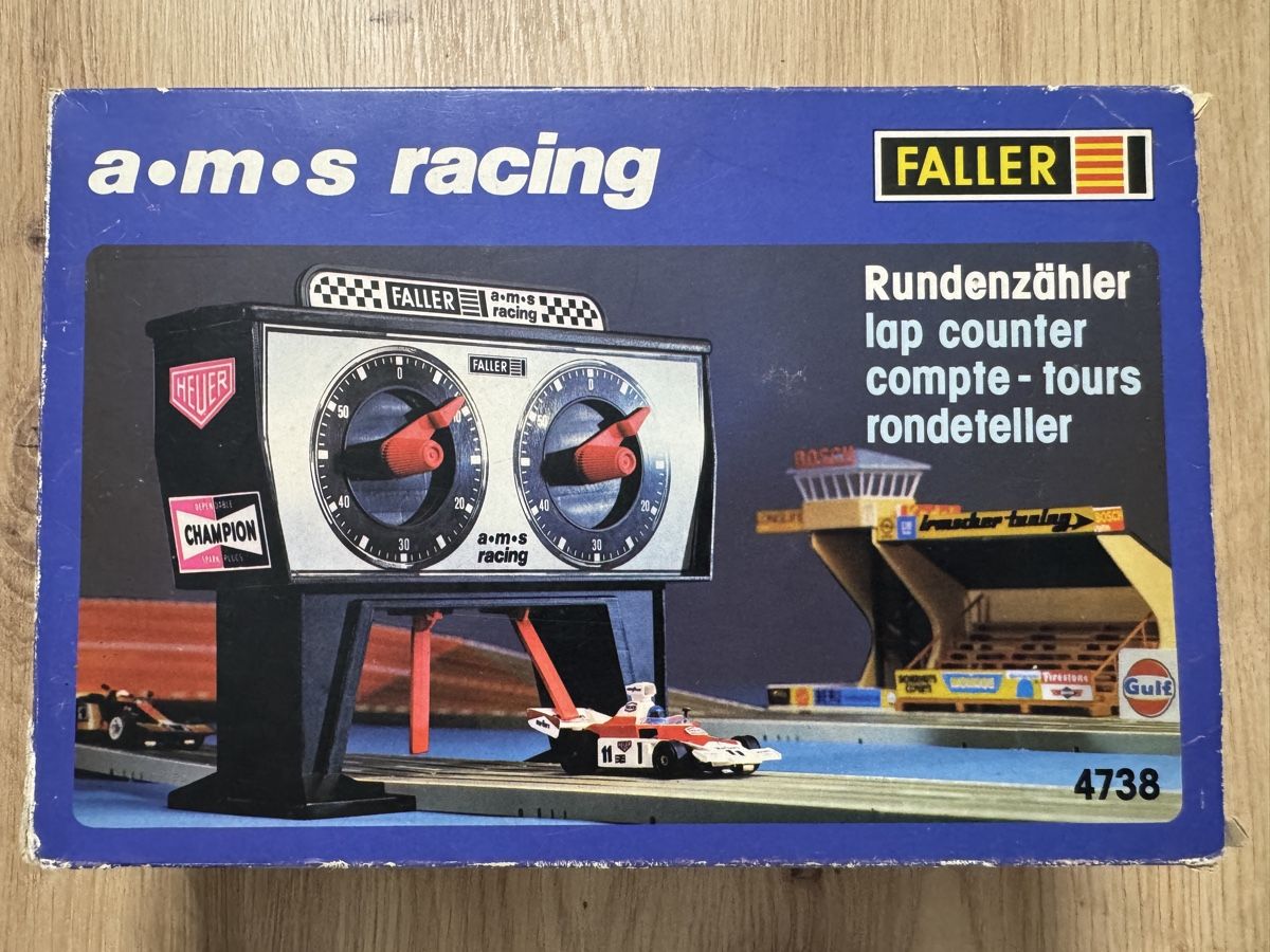 Faller Piste: Faller AMS Racing Rundenzähler, Vintage! – Usato da Biberist venduto da etesummer