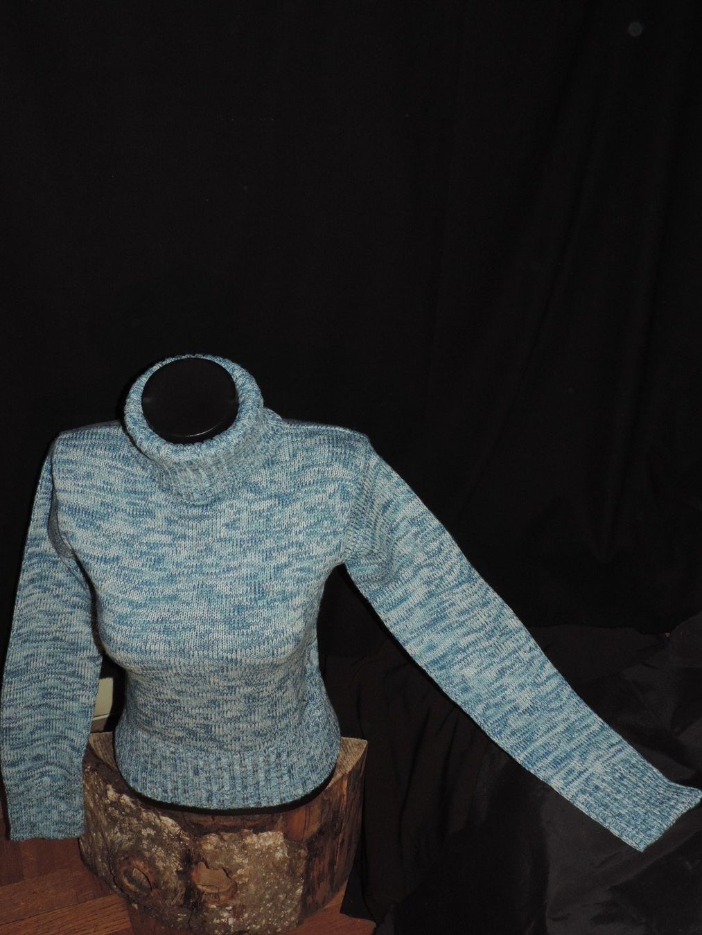 Pulls & Sweat-shirts: pull bleu multi en maille – D'occasion à Genève par Axelle333 1