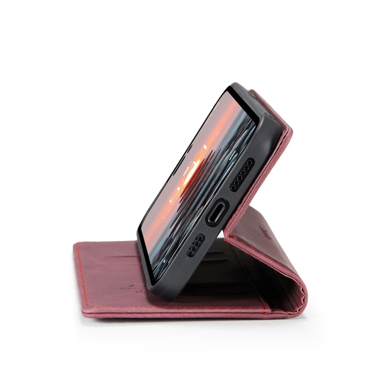 Cover & Protezioni schermo: iPhone 15 Pro/Max - étui à rabat portefeuile rouge – Nuovo e nell'imballaggio originale da Morges venduto da DigiAC 1